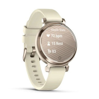 Garmin Lily 2 - Cream Gold w/ Coconut Silicone Band | 010-02839-00