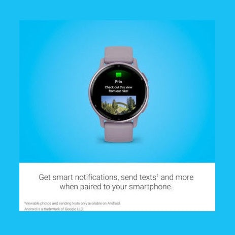 Garmin vivoactive 5 Smartwatch - Metallic Orchid | 010-02862-13