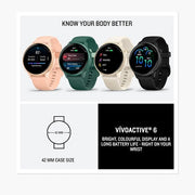 Garmin vivoactive 6 Smartwatch - Bone | 010-02985-01