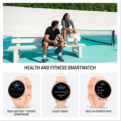 Garmin vivoactive 6 Smartwatch - Pink Dawn | 010-02985-03