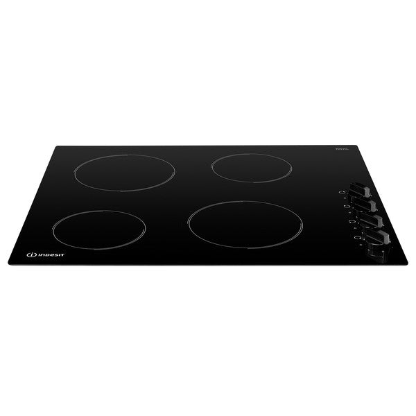 Indesit Aria Ceramic Hob With Rotary Control - Black | RI860C