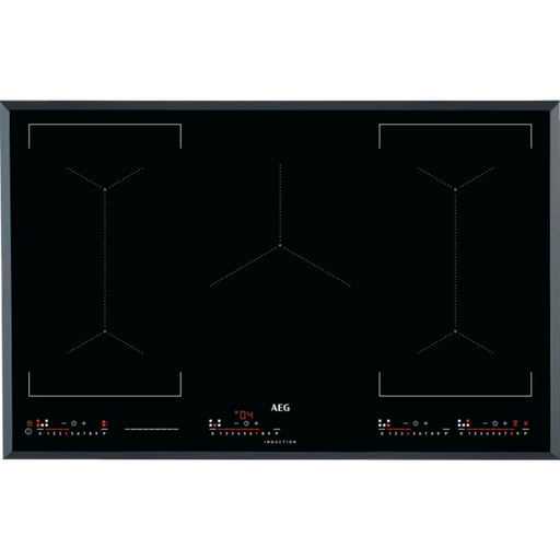 AEG 6000 Series 80cm MultiBridge Induction Hob Black | IKE85651FB
