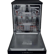 Hotpoint 60cm 14 Place Black Freestanding Dishwasher | HFC3C26WCBUK