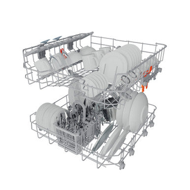 Hotpoint 60cm 14 Place Freestanding Dishwasher - Stainless Steel | H2F HL626 X UK