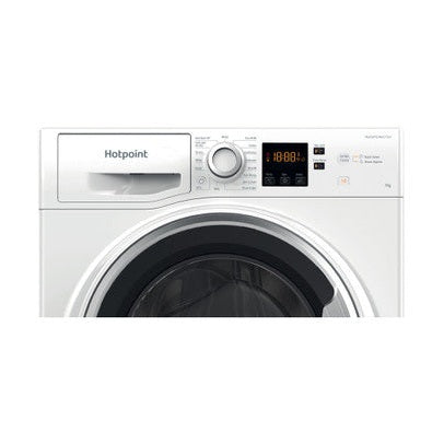 Hotpoint 7kg Anti-stain Washing Machine 1400rpm - White | NSWE 7469 WS UK