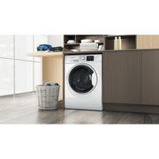 Hotpoint 9/6kg Anti-stain Washer Dryer 1400rpm - White | NDB 9635 W UK