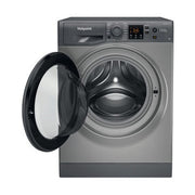 Hotpoint 9kg Anti-stain Washing Machine 1400rpm - Graphite | HNR9W64GGIRE