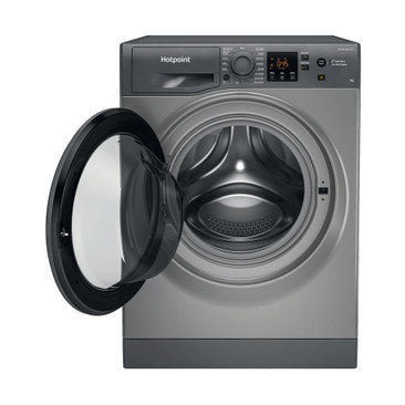 Hotpoint 9kg Anti-stain Washing Machine 1400rpm - Graphite | HNR9W64GGIRE