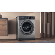 Hotpoint 9kg Anti-stain Washing Machine 1400rpm - Graphite | HNR9W64GGIRE