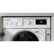Hotpoint 9kg Built-in Anti-stain Washing Machine 1400rpm - White | BI WMHG 91485 UK