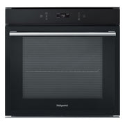 Hotpoint Class 6 Electric Single Oven with Pyrolytic Cleaning and Auto Turnspit - Black | SI6 871 SP BL