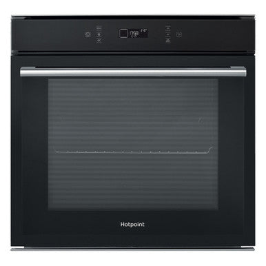 Hotpoint Class 6 Electric Single Oven with Pyrolytic Cleaning and Auto Turnspit - Black | SI6 871 SP BL