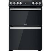 Hotpoint Electric Freestanding Double Cooker, 60cm | HDT67V9H2CB