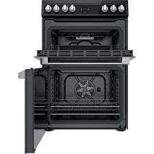 Hotpoint Electric Freestanding Double Cooker, 60cm | HDT67V9H2CB