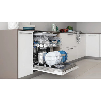 Indesit 60cm 14 Place Fully Integrated Dishwasher | DIO3T131FEUK