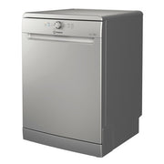 Indesit 60cm 14 Place White Freestanding Dishwasher - Silver | D2F HK26 S UK
