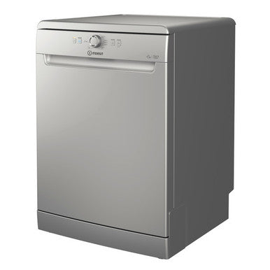 Indesit 60cm 14 Place White Freestanding Dishwasher - Silver | D2F HK26 S UK