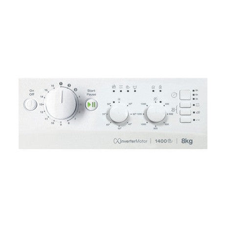 Indesit 8kg My Time Washing Machine 1400rpm - White | MTWC 81495 W UK N