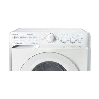 Indesit 8kg My Time Washing Machine 1400rpm - White | MTWC 81495 W UK N