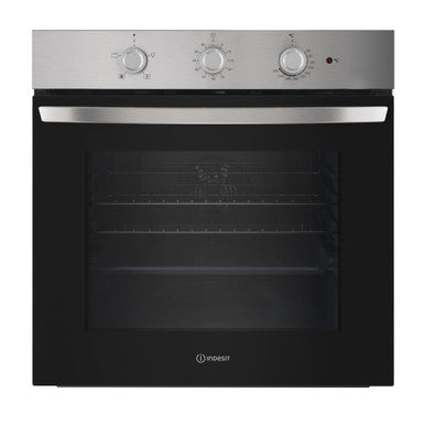 Indesit Built in Electric Oven - Inox | IO233XUK