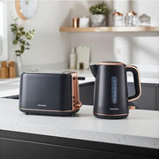 Kenwood Abbey Lux Grey/Rose Gold Kettle | ZJP05.C0DG