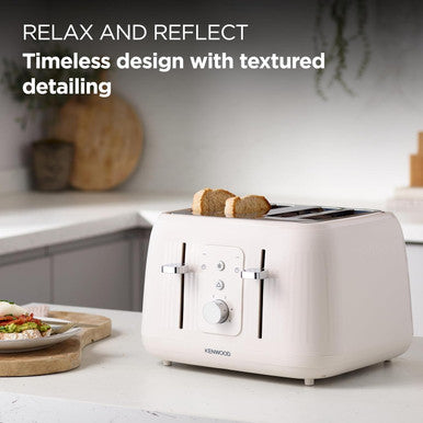 Kenwood Dawn 4 Slice Toaster - Cream | TFP09.000CR