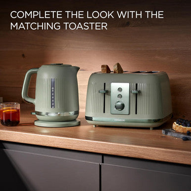 Kenwood Dusk 1.7L Kettle - Olive Green | ZJP30.000GN