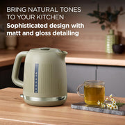 Kenwood Dusk 1.7L Kettle - Olive Green | ZJP30.000GN
