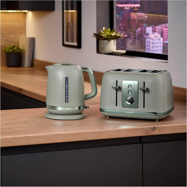 Kenwood Dusk 4 Slice Toaster - Olive Green | TFP30.000GN