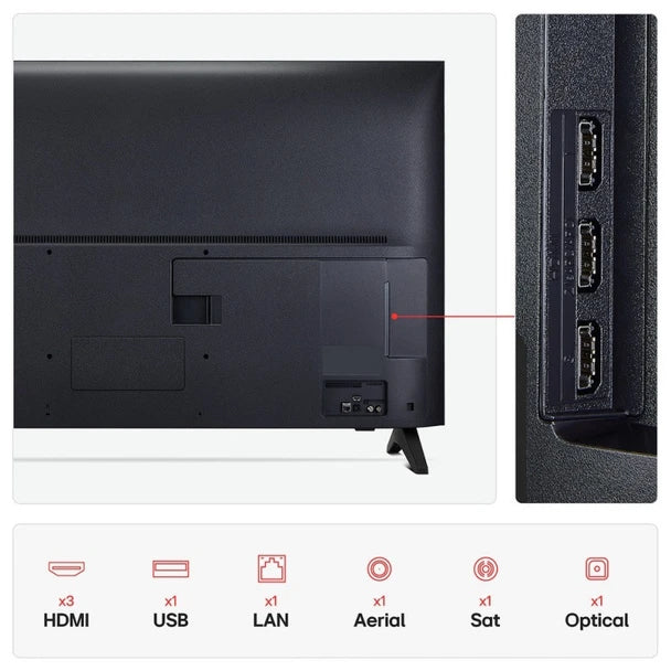 LG 50" LG QNED AI QNED70 4K Smart TV 2025 | 50QNED70A6A.AEK