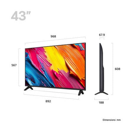 LG 50" UHD AI UA75 4K Smart TV 2025 | 50UA75006LA.AEK