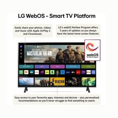 LG 55" NanoCell AI NANO81 4K Smart TV | 55NANO81T6A.AEK