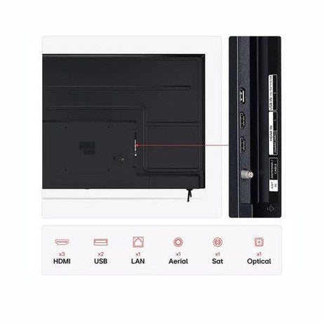 LG 55" UHD AI UA75 4K Smart TV 2025 | 55UA75006LA.AEK