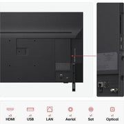 LG QNED82 43" 4K Smart TV - Black | 43QNED82A6B.AEK