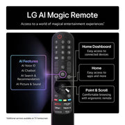 LG QNED82 43" 4K Smart TV - Black | 43QNED82A6B.AEK