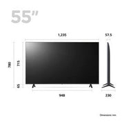 LG 55 inch 4K Smart UHD TV | 55UR78006LK