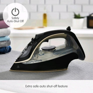Morphy Richards Crystal Clear 2400W Steam Iron - Gold | 300302