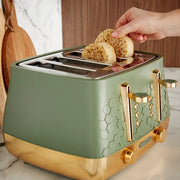Morphy Richards Cassini 4-Slice Toaster - Olivine | 243022