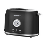 Morphy Richards Colour Boutique 2-Slice Toaster - Black | 980603