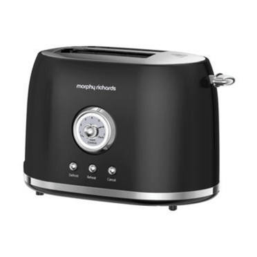 Morphy Richards Colour Boutique 2-Slice Toaster - Black | 980603