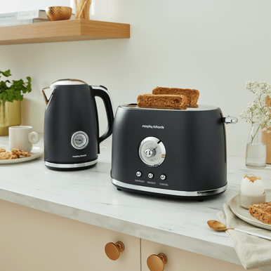Morphy Richards Colour Boutique 2-Slice Toaster - Black | 980603