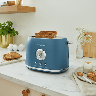 Morphy Richards Colour Boutique 2-Slice Toaster - Thunder Blue | 980602