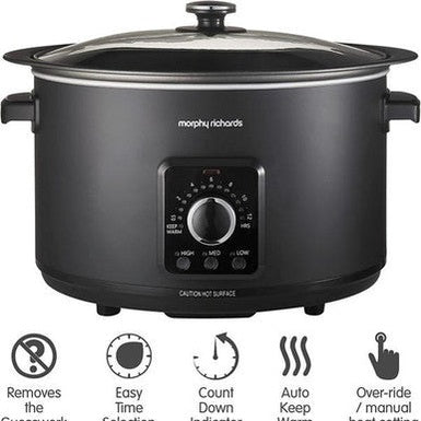 Morphy Richards Easy Time 6.5L Slow Cooker | 461021