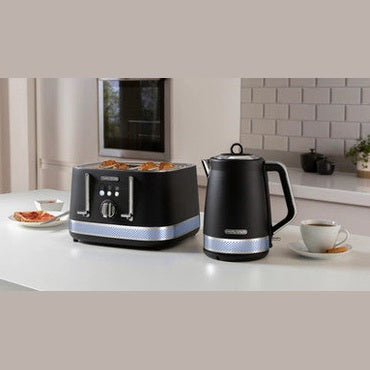 Morphy Richards Illumination 4-Slice Toaster - Black | 248020