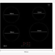 Neff N 30 Induction hob 60cm - Black | T36FBE1L0
