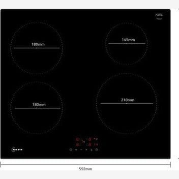 Neff N 30 Induction hob 60cm - Black | T36FBE1L0