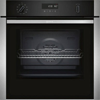 Neff N 50 71L Built-In Electric Single Stainless Steel Oven | B6ACH7HH0B