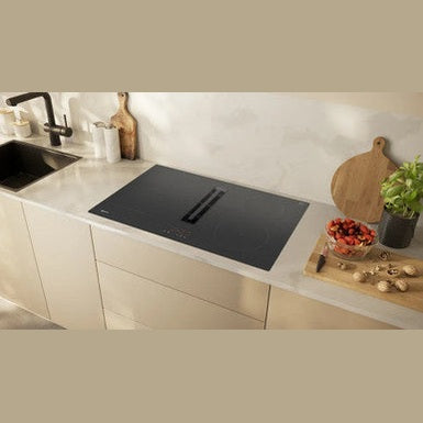 Neff N 50 Induction hob with integrated ventilation system 80cm - Black | V58NBS1L0