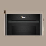 Neff N 70 Built-in compact oven with microwave function 60 x 45 cm - Graphite-Grey | C24MR21G0B