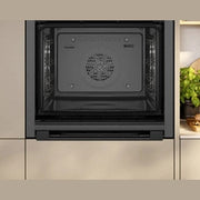 Neff N50 Slide and Hide Built in Single Oven - Graphite-Grey | B3ACE4AG3B